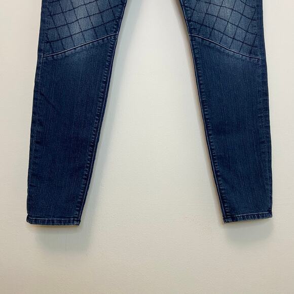 Express Jeans Legging Criss-Cross Knee Design - Picture 3 of 8